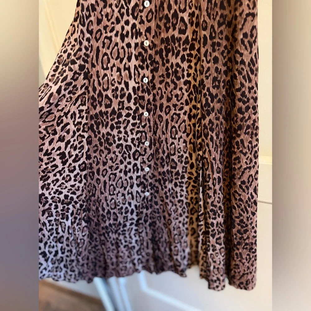 RIXO | Ellen Leopard Print Dress, Size XS - Picture 8 of 15
